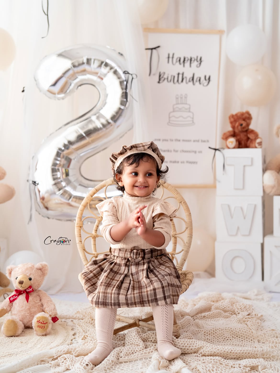 Yadamma Raju Shares his Daughter Second Birth Day Photos