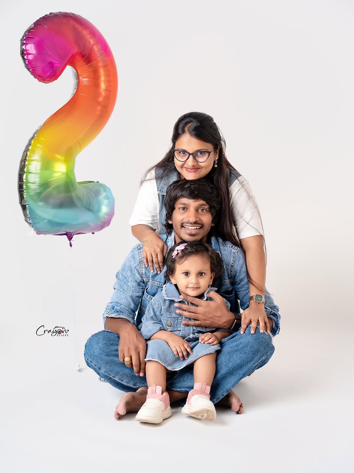 Yadamma Raju Shares his Daughter Second Birth Day Photos