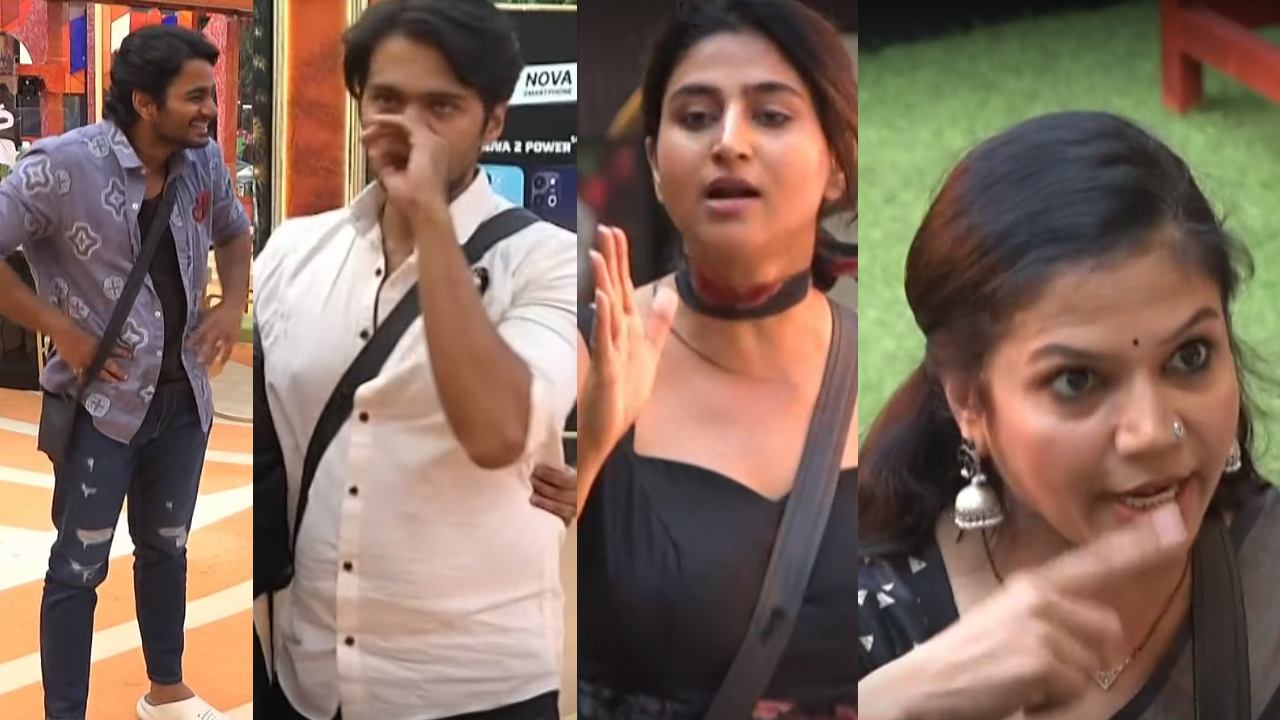 Bigg Boss Nominations : నామినేషన్స్ ఫైర్.. ఈ వారం ఎవరెవరు నామినేషన్స్‌లో ఉన్నారంటే.? త్రిగున్ ఏడుస్తుంటే నవ్వుకున్న రోహిత్..