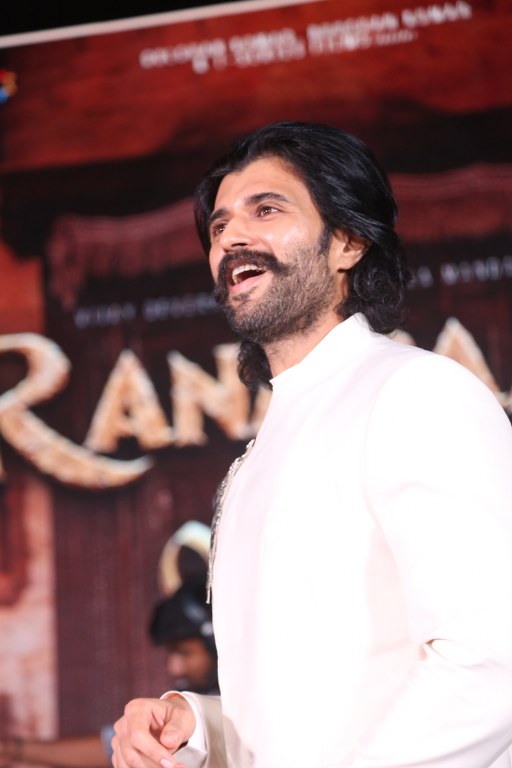 Vijay Deverakonda Rashmika Mandanna Ranabaali Trailer Launch Event