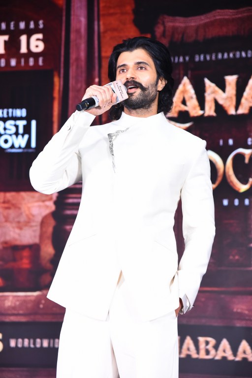 Vijay Deverakonda Rashmika Mandanna Ranabaali Trailer Launch Event