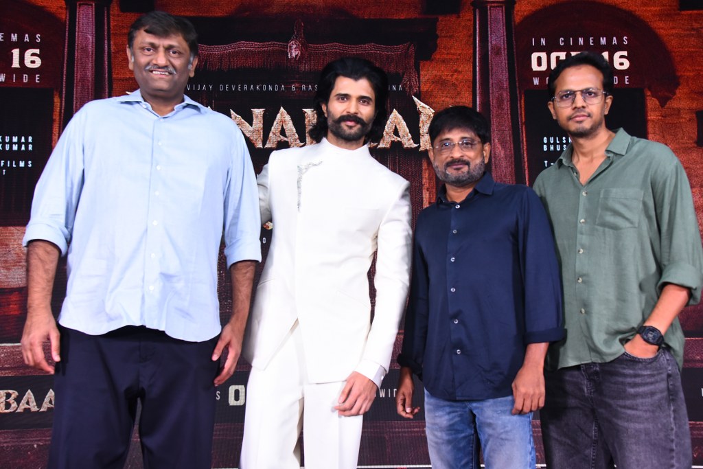 Vijay Deverakonda Rashmika Mandanna Ranabaali Trailer Launch Event