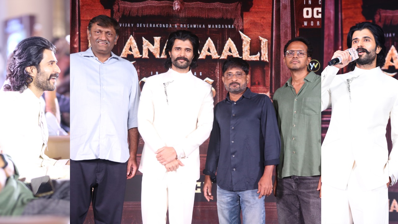 Vijay Deverakonda Rashmika Mandanna Ranabaali Trailer Launch Event
