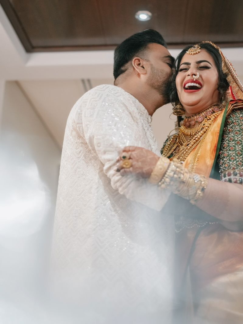 Shamna Kasim Shares Photos with Husband on Wedding Anniversary