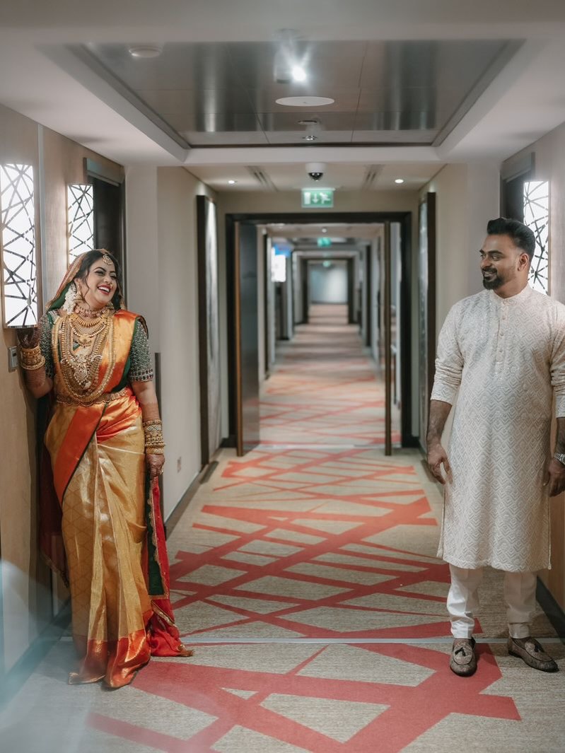 Shamna Kasim Shares Photos with Husband on Wedding Anniversary