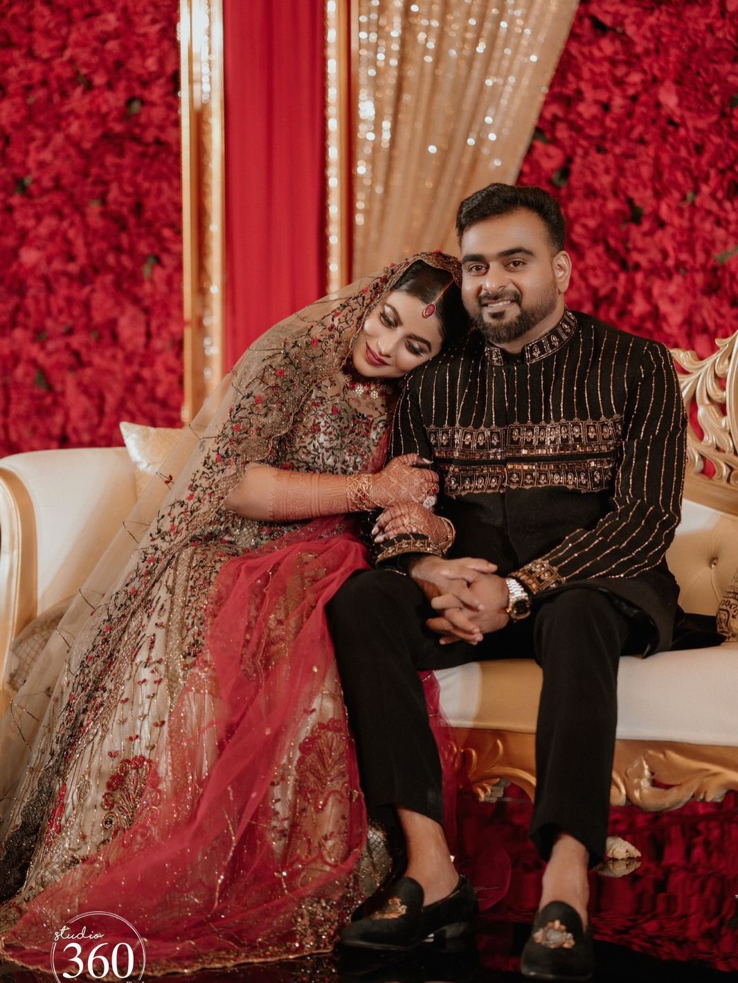Shamna Kasim Shares Photos with Husband on Wedding Anniversary
