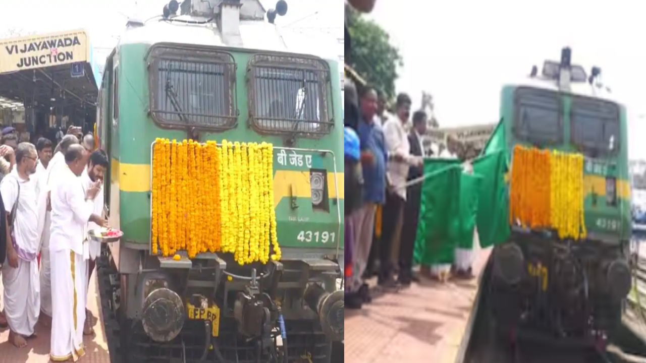 Vijayawada-Somnath Special Train: విజయవాడ టూ సోమనాథ్ స్పెషల్ ట్రైన్.. 1,060 మంది భక్తులకు ఉచిత యాత్ర.. జెండా ఊపిన బొండా ఉమా
